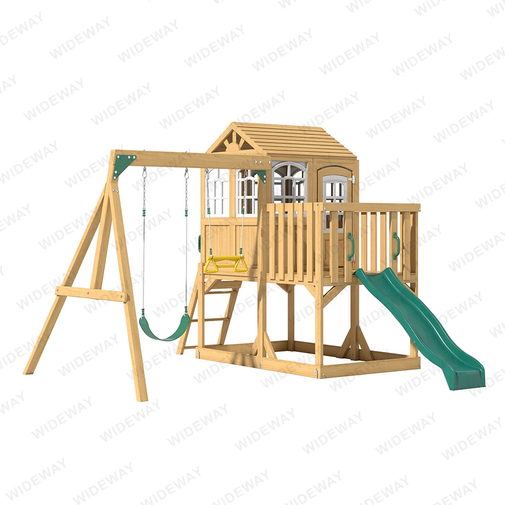 Ξύλινα παιδιά υπαίθρια playhouses